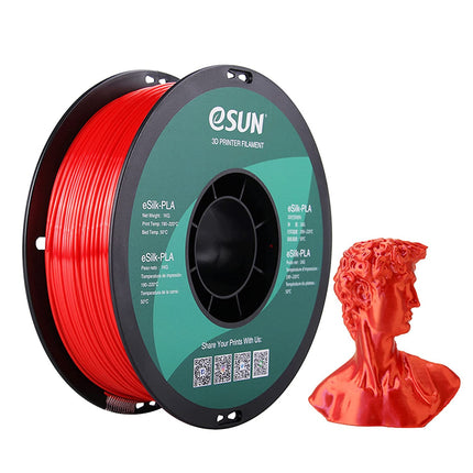 eSilk Red PLA eSun Filament