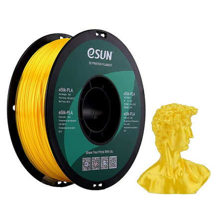 eSilk Yellow PLA eSun Filament