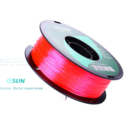 Transparent Pink TPU 95A eSun Filament
