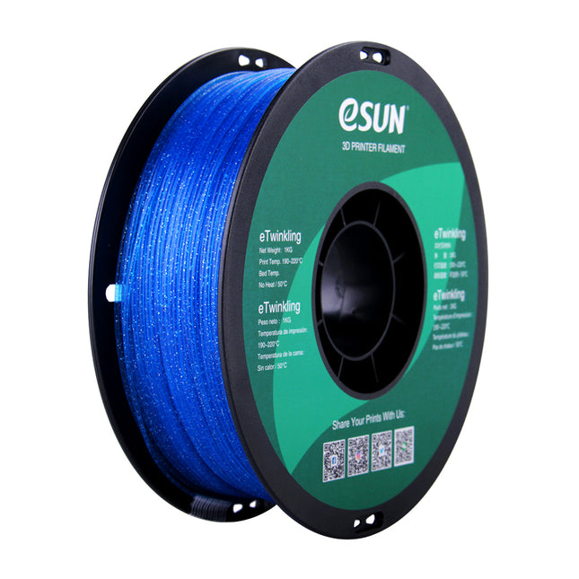 eTwinkling Blue PLA eSun Filament