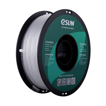 eTwinkling Clear PLA eSun Filament