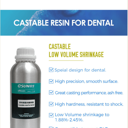 Castable Green eSun Resin for Dental